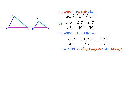 Chương III. §5. Trường hợp đồng dạng thứ nhất