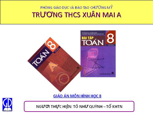 Chương I. §8. Đối xứng tâm