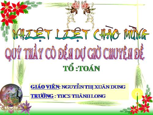 Chương III. §3. Tính chất đường phân giác của tam giác