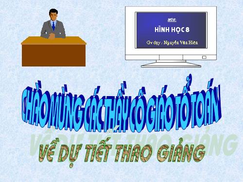 Chương I. §4. Đường trung bình của tam giác, của hình thang