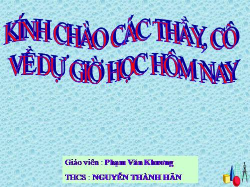 Chương III. §3. Tính chất đường phân giác của tam giác