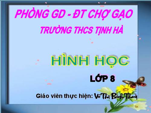 Chương III. §3. Tính chất đường phân giác của tam giác