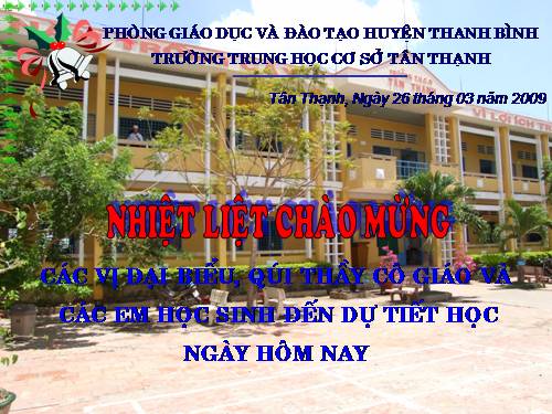 Chương III. §8. Các trường hợp đồng dạng của tam giác vuông