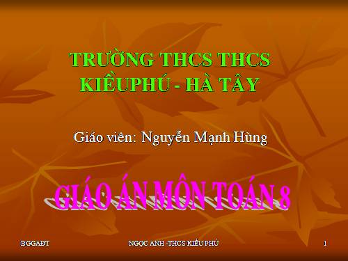 Chương I. §8. Đối xứng tâm