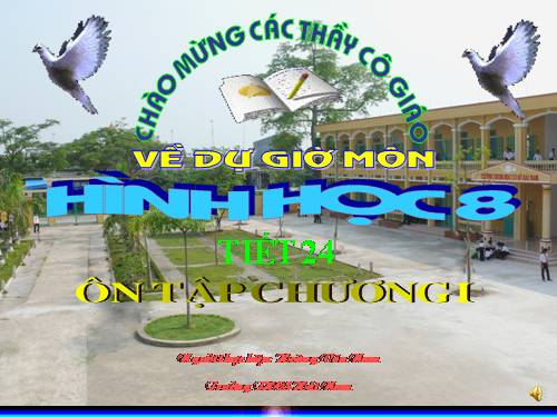 Ôn tập Chương I. Tứ giác