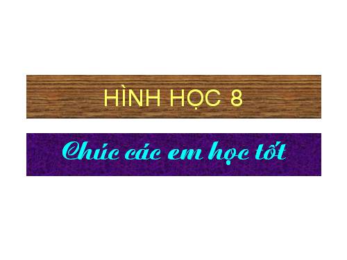 Chương IV. §1. Hình hộp chữ nhật