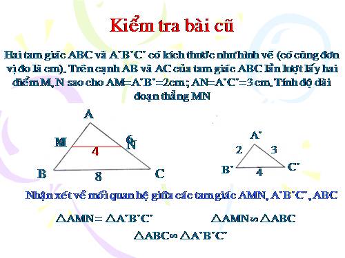 Chương III. §5. Trường hợp đồng dạng thứ nhất