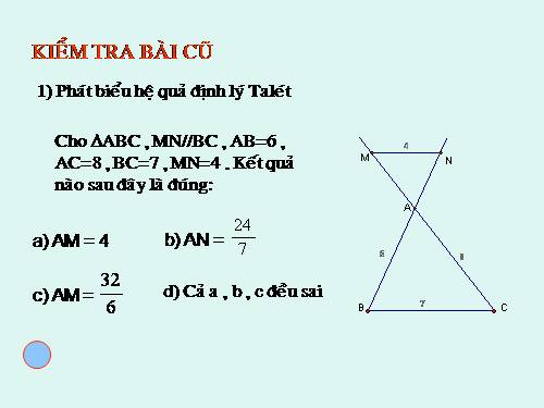 Chương III. §3. Tính chất đường phân giác của tam giác