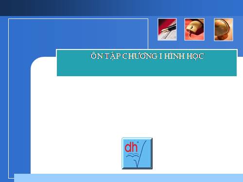 Ôn tập Chương I. Tứ giác