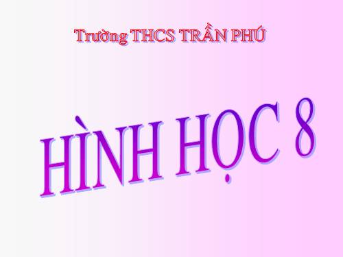 Chương I. §6. Đối xứng trục