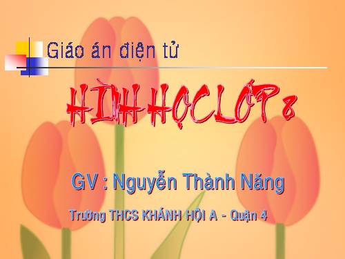 Chương I. §10. Đường thẳng song song với một đường thẳng cho trước