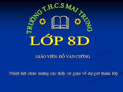 Chương I. §10. Đường thẳng song song với một đường thẳng cho trước