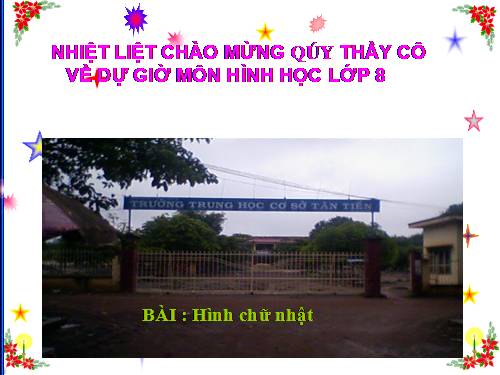 Chương I. §9. Hình chữ nhật