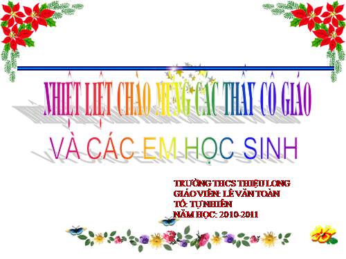 Chương II. §1. Đa giác. Đa giác đều