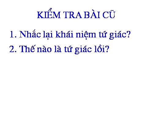 Chương II. §1. Đa giác. Đa giác đều