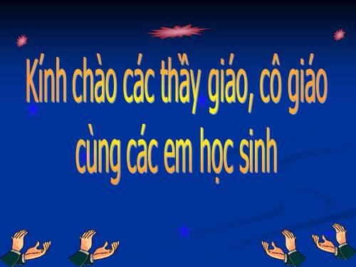 Chương I. §10. Đường thẳng song song với một đường thẳng cho trước