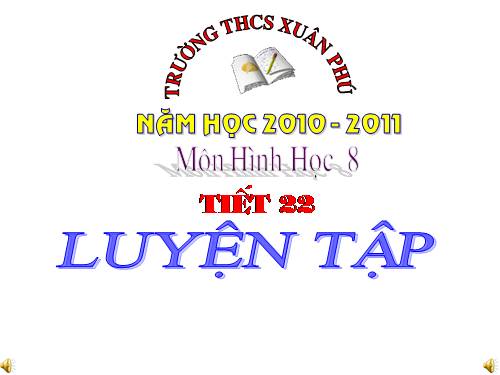 Các bài Luyện tập