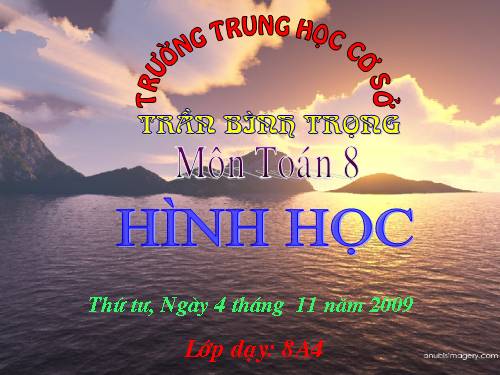 Chương I. §11. Hình thoi