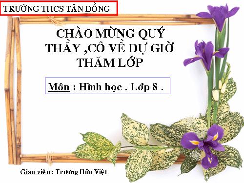 Chương I. §9. Hình chữ nhật