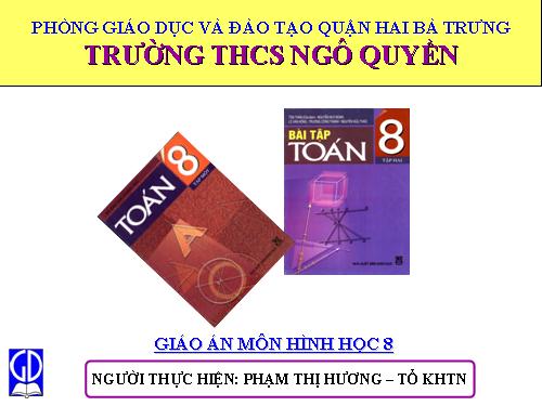 Chương I. §8. Đối xứng tâm