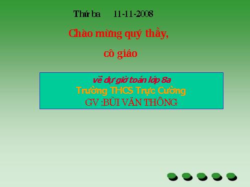 Chương I. §12. Hình vuông