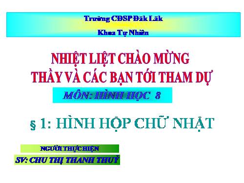 Chương IV. §1. Hình hộp chữ nhật