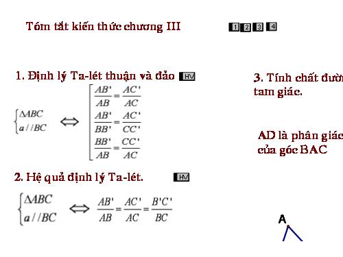 Ôn tập Chương III. Tam giác đồng dạng