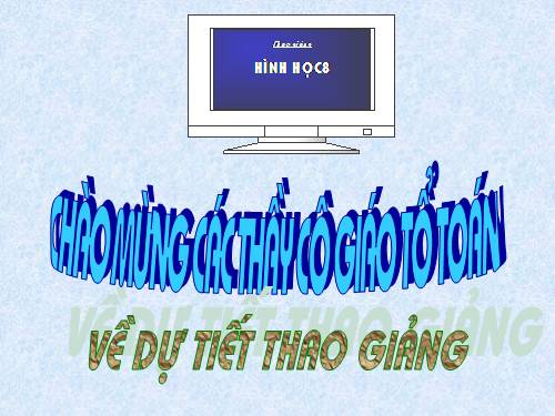 Chương I. §4. Đường trung bình của tam giác, của hình thang