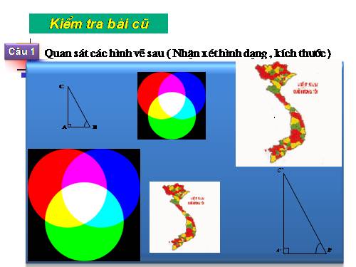 Chương III. §4. Khái niệm hai tam giác đồng dạng