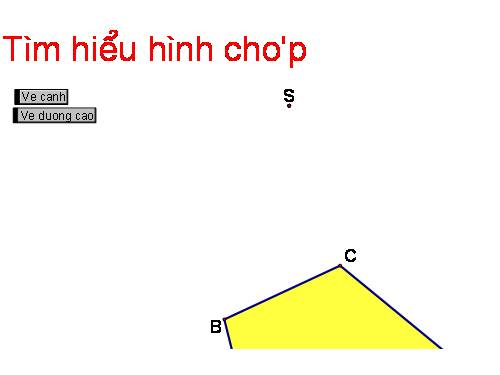 Chương IV. §9. Thể tích của hình chóp đều