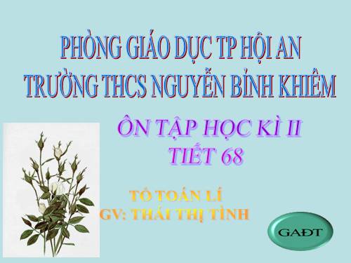 Các bài Luyện tập