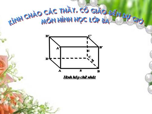 Chương IV. §3. Thể tích của hình hộp chữ nhật