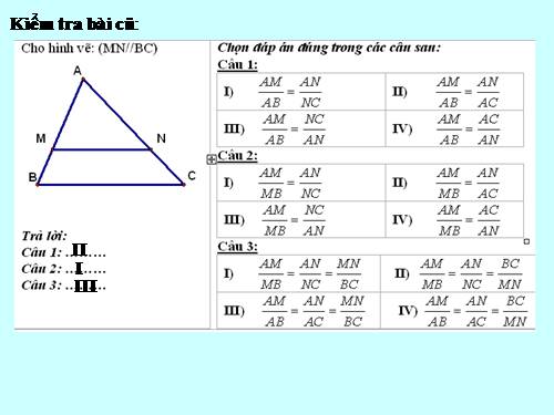 Chương III. §4. Khái niệm hai tam giác đồng dạng