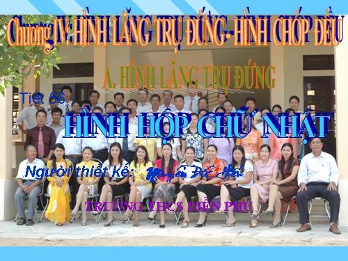 Chương IV. §1. Hình hộp chữ nhật