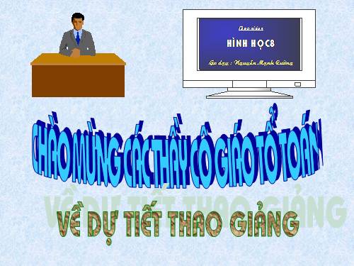 Chương I. §4. Đường trung bình của tam giác, của hình thang