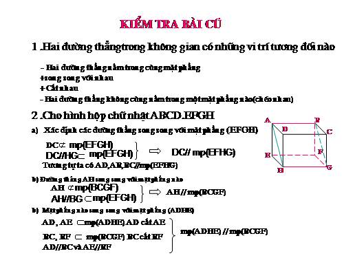 Chương IV. §3. Thể tích của hình hộp chữ nhật