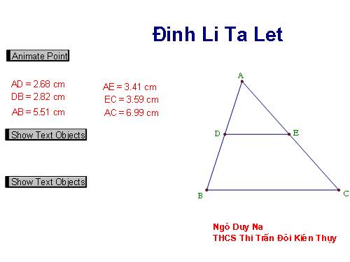 Định lÝ Ta Lét