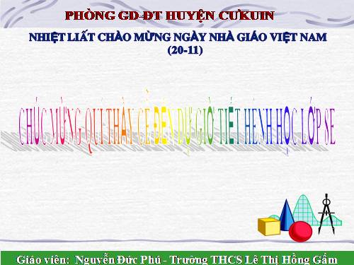 Chương II. §1. Đa giác. Đa giác đều