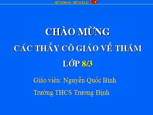 Chương III. §3. Tính chất đường phân giác của tam giác