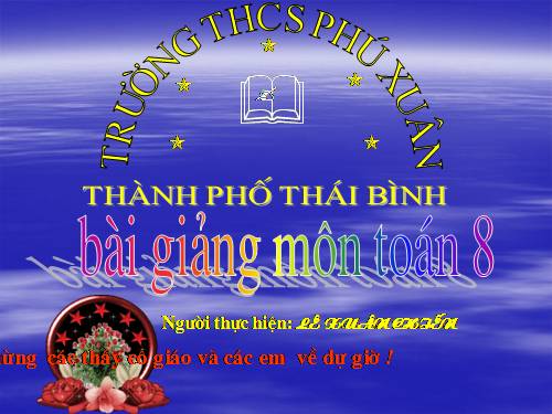 Chương III. §3. Tính chất đường phân giác của tam giác