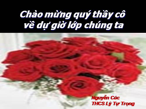 Chương I. §10. Đường thẳng song song với một đường thẳng cho trước