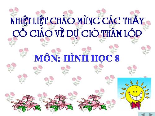 Chương I. §11. Hình thoi