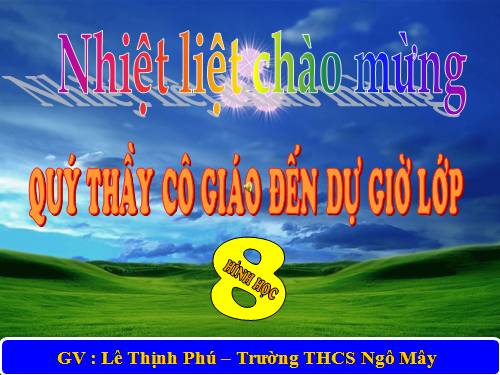 Chương III. §2. Định lí đảo và hệ quả của định lí Ta-lét