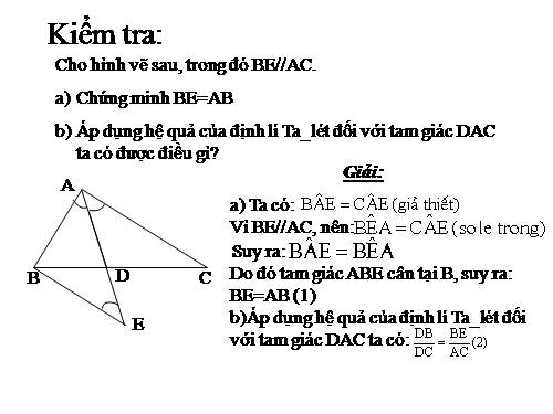 Chương III. §3. Tính chất đường phân giác của tam giác