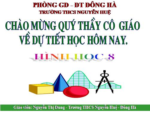 Chương III. §1. Định lí Ta-lét trong tam giác