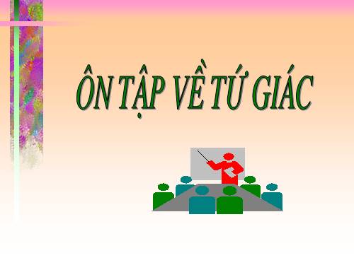 Ôn tập Chương I. Tứ giác