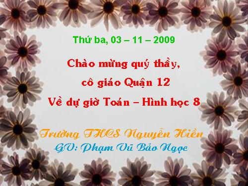 Chương I. §12. Hình vuông