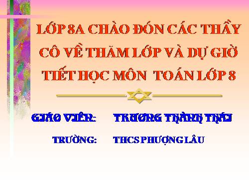 Chương IV. §2. Hình hộp chữ nhật (tiếp)