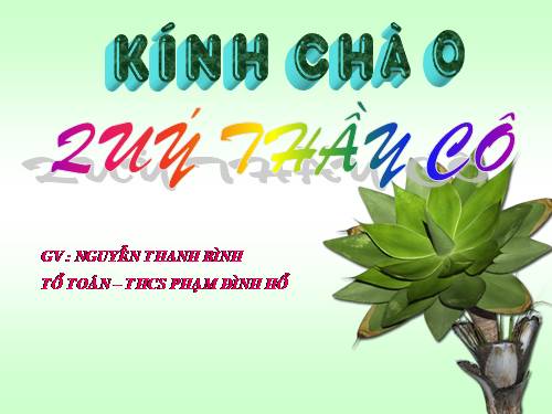 Chương I. §7. Hình bình hành