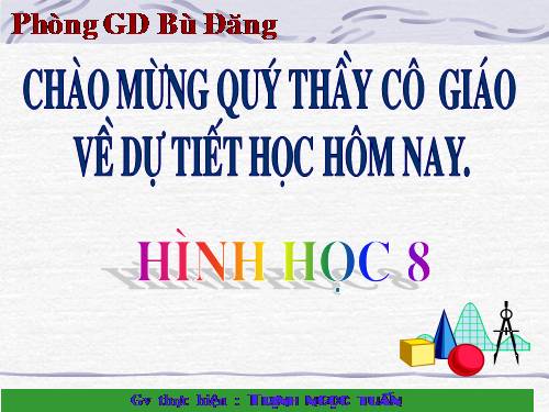 Chương II. §1. Đa giác. Đa giác đều